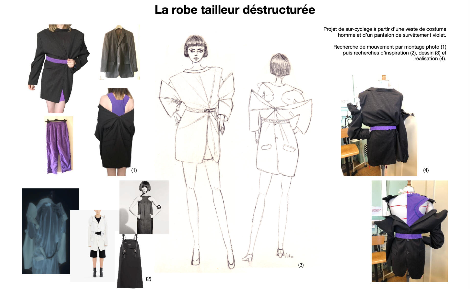 La robe tailleur surcyclรฉe