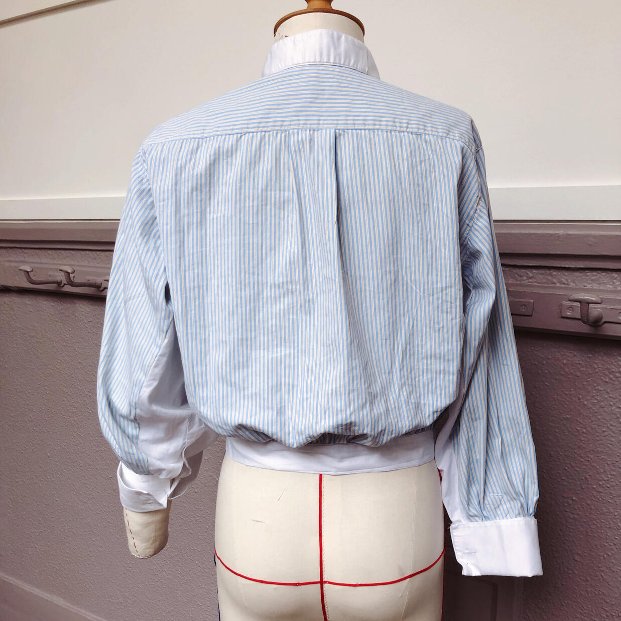 Chemise surcyclée dos