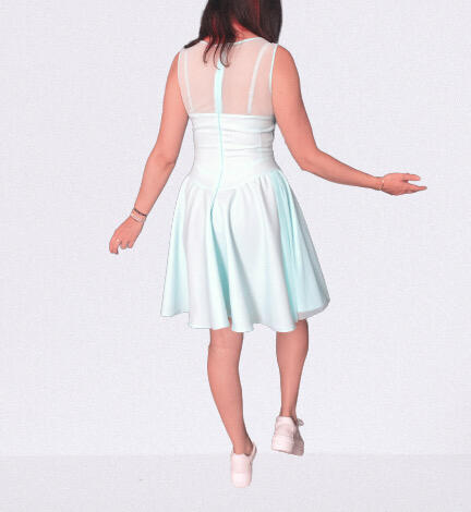 Robe de cรฉrรฉmonie dessinรฉe sur mesures